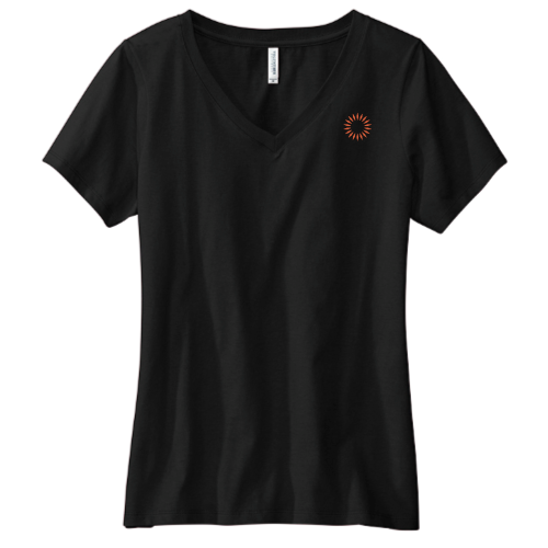 CommonwealthFusionSystems - Volunteer Knitwear Women's Daily V-Neck Tee USA-Made